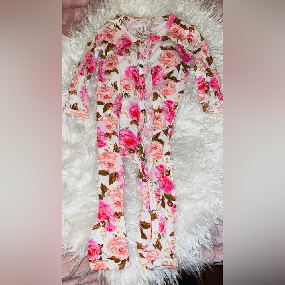 Posh peanut bamboo romper